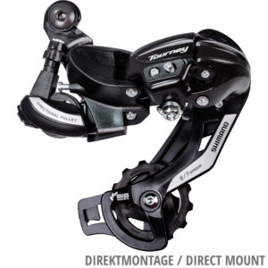 Shimano TOURNEY RD-TY500 6/7 sebességes hátsó váltó csavaros